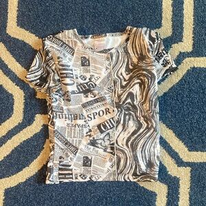 Newspaper shirt!